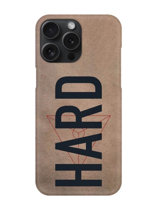 Hard Typo Snap Case for Apple Iphone 15 Pro Max Zapvi