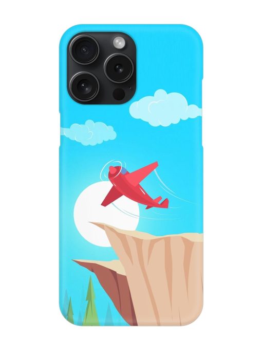 Small Planes In Flight Snap Case for Apple Iphone 15 Pro Max Zapvi