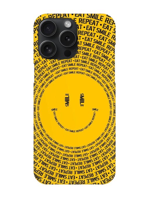 Smiley Snap Case for Apple Iphone 15 Pro Max Zapvi