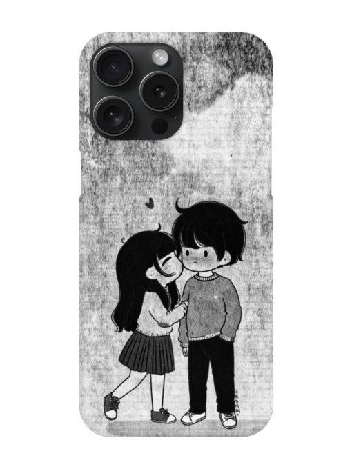 Couple Love Highlights Snap Case for Apple Iphone 15 Pro Max Zapvi