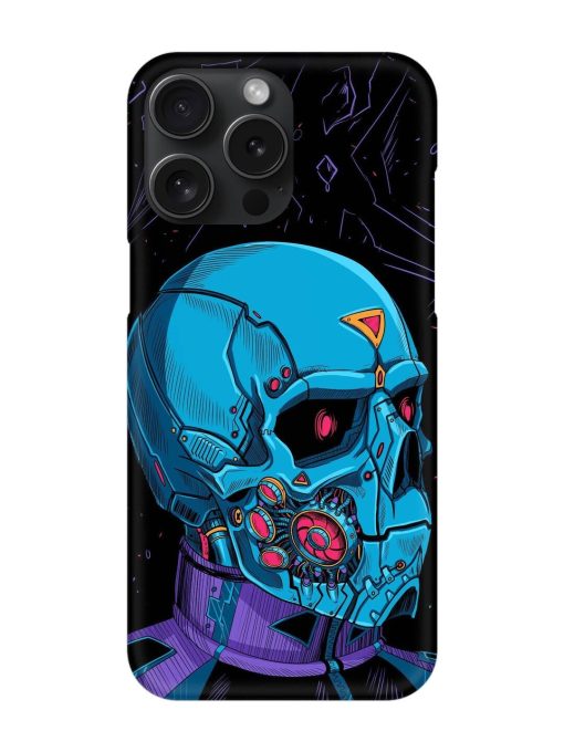 Skull Robo Vector Snap Case for Apple Iphone 15 Pro Max Zapvi