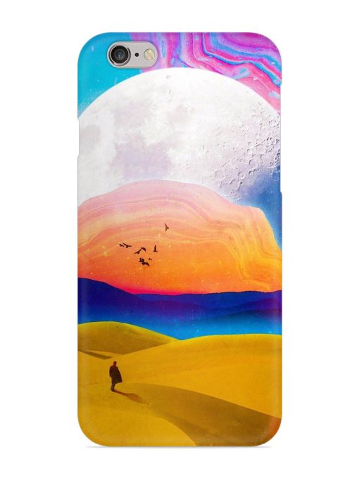 Sandy Desert Snap Case for Apple Iphone 6 Zapvi