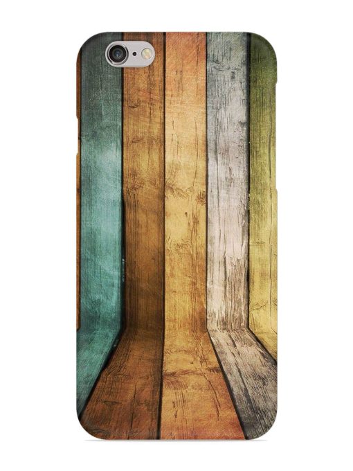 Wooden Realistic Art Snap Case for Apple Iphone 6 Zapvi