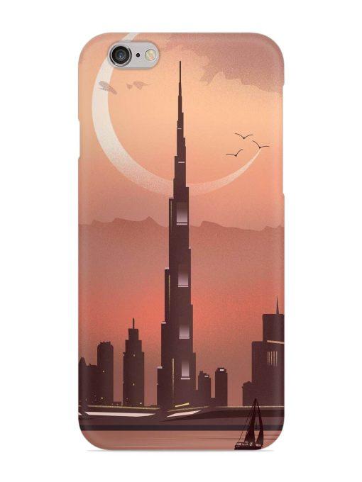 Landmark Burj Khalifa Snap Case for Apple Iphone 6 Zapvi