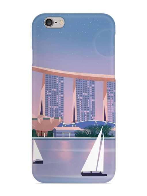 Singapore Scenery Architecture Snap Case for Apple Iphone 6 Zapvi