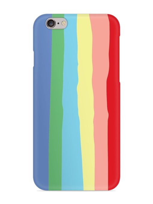 Rainbow Premium Shade Snap Case for Apple Iphone 6 Zapvi