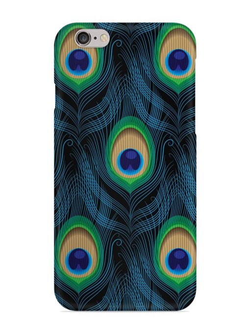 Seamless Pattern Peacock Snap Case for Apple Iphone 6 Zapvi