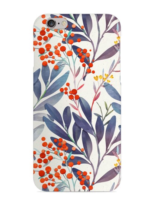 Seamless Floral Pattern Snap Case for Apple Iphone 6 Zapvi