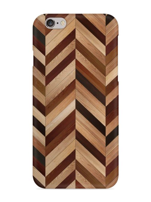 Seamless Wood Parquet Snap Case for Apple Iphone 6 Zapvi