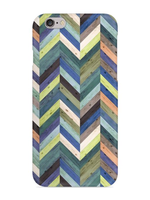 Chevron Random Color Snap Case for Apple Iphone 6 Zapvi