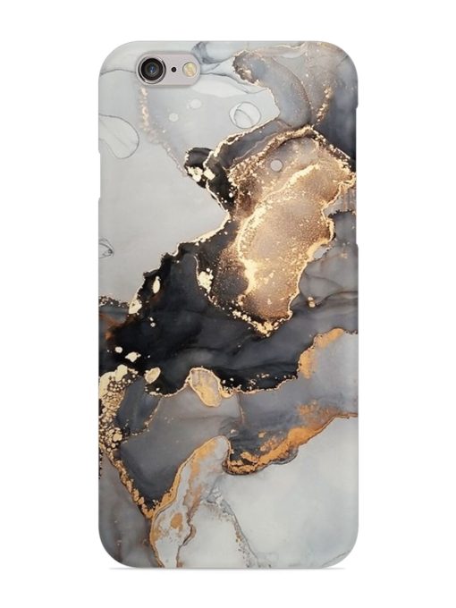 Luxury Abstract Fluid Snap Case for Apple Iphone 6 Zapvi