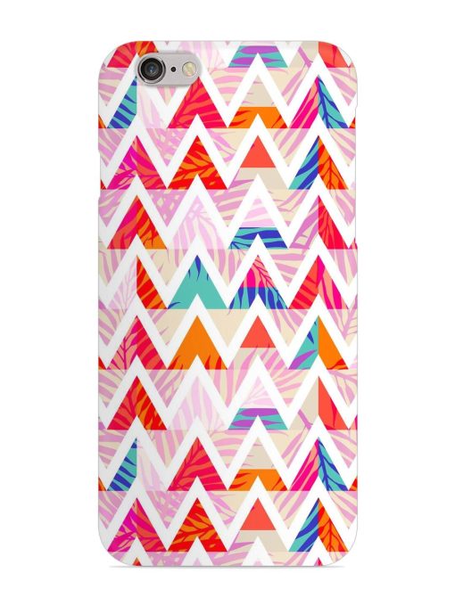 Abstract Triangle Background Snap Case for Apple Iphone 6 Zapvi