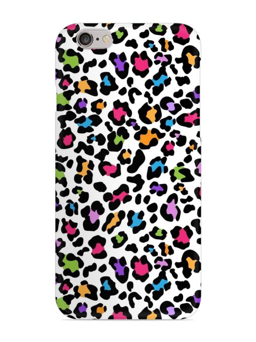 Seamless Leopard Pattern Snap Case for Apple Iphone 6