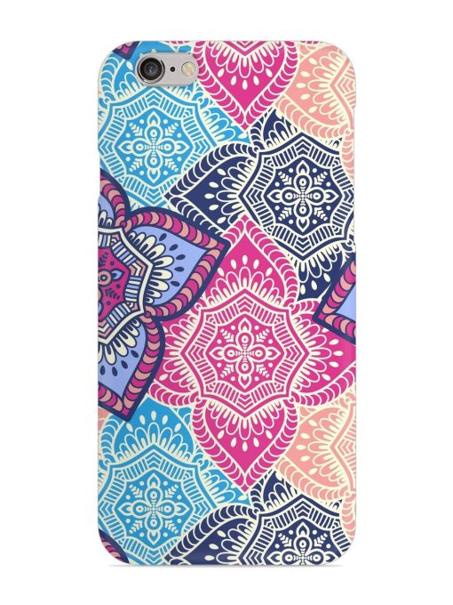 Ethnic Floral Seamless Snap Case for Apple Iphone 6 Zapvi