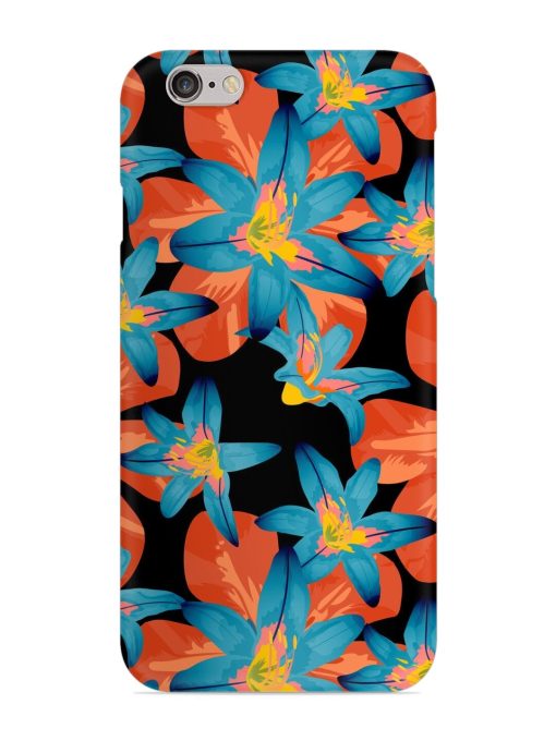 Philippine Flowers Seamless Snap Case for Apple Iphone 6 Zapvi