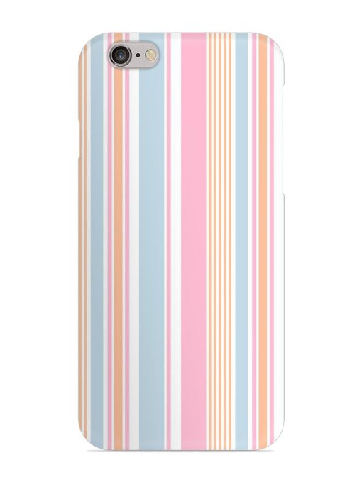 Stripe Seamless Pattern Snap Case for Apple Iphone 6 Zapvi