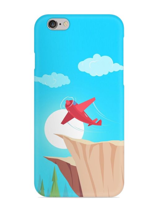 Small Planes In Flight Snap Case for Apple Iphone 6 Zapvi