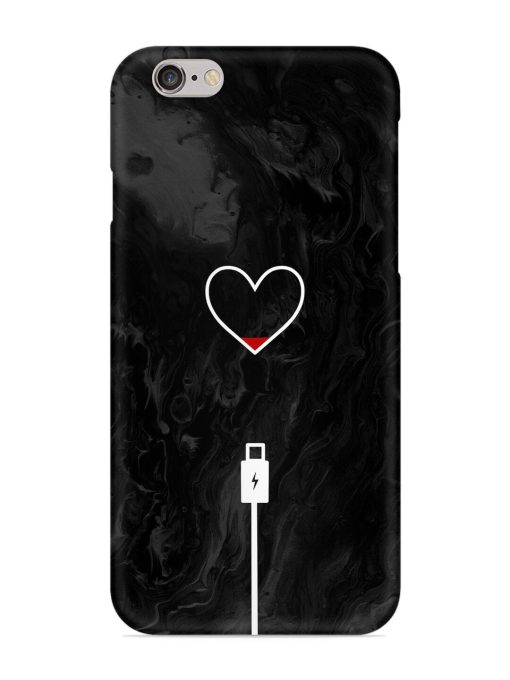 Heart Charging Vector Snap Case for Apple Iphone 6 Zapvi