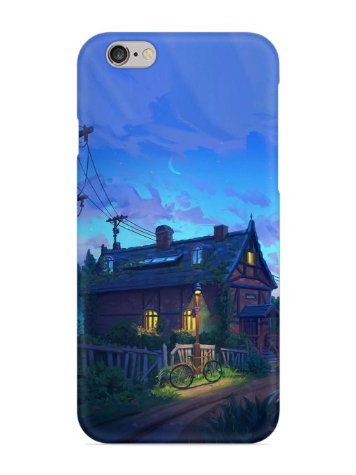 Beautiful Village House Snap Case for Apple Iphone 6 Zapvi