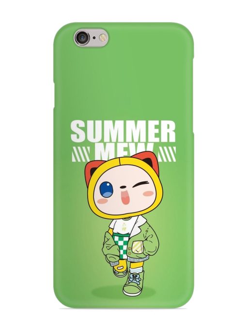 Summer Mew Snap Case for Apple Iphone 6