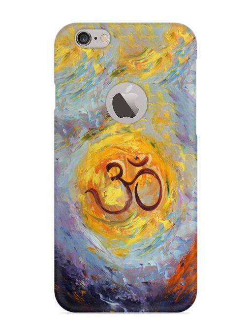 Om Quadro Snap Case for Apple Iphone 6 (Logo Cut) Zapvi