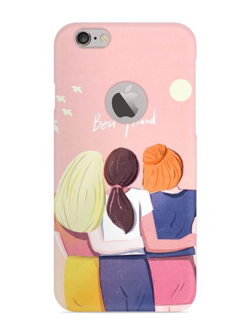 Friendship Day Snap Case for Apple Iphone 6 (Logo Cut) Zapvi