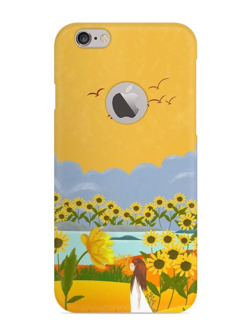 Beginning Of Autumn Snap Case for Apple Iphone 6 (Logo Cut) Zapvi