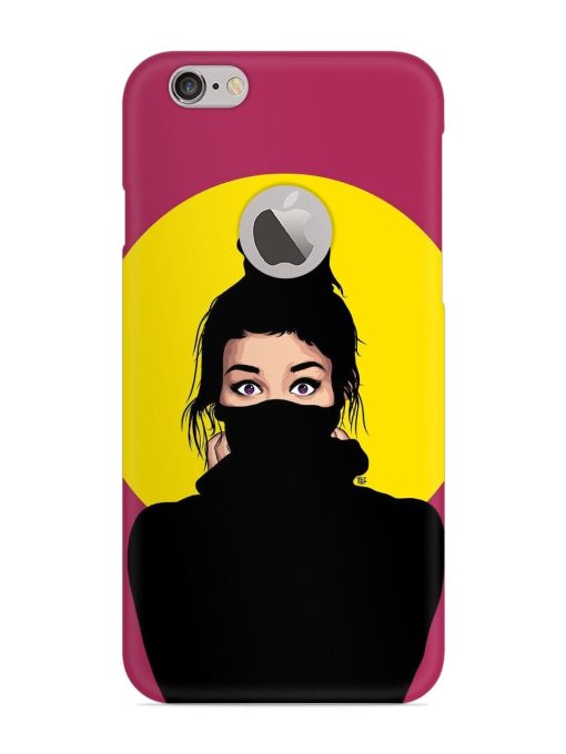 Girly Vector Snap Case for Apple Iphone 6 (Logo Cut) Zapvi