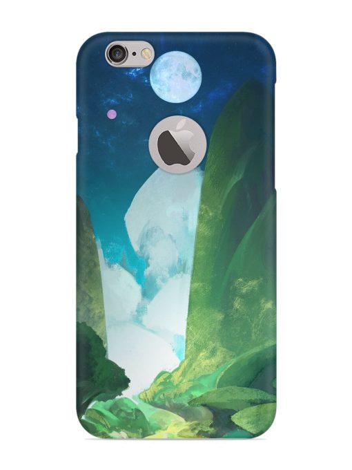 Abstract Art Of Nature Snap Case for Apple Iphone 6 (Logo Cut)