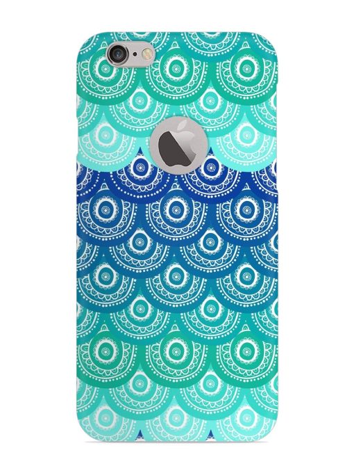 Ethnic Seamless Pattern Snap Case for Apple Iphone 6 (Logo Cut)