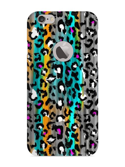 Mix Animal Skin Snap Case for Apple Iphone 6 (Logo Cut)