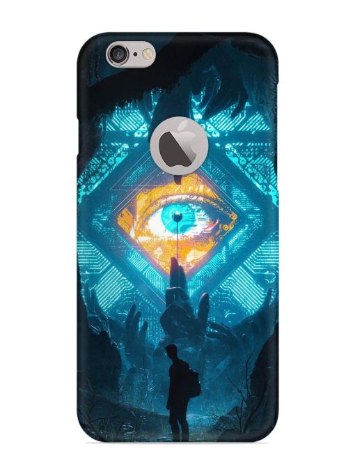 Arcane Eye Snap Case for Apple Iphone 6 (Logo Cut) Zapvi