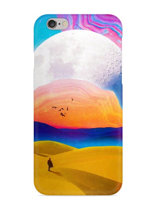 Sandy Desert Snap Case for Apple Iphone 6 Plus Zapvi