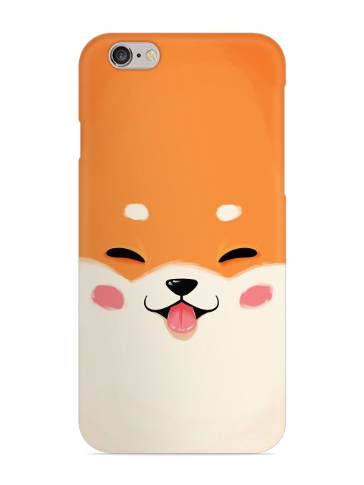 Happy Cat Art Snap Case for Apple Iphone 6 Plus Zapvi