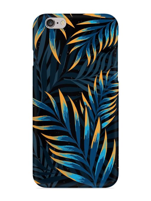 Abstract Leaf Art Snap Case for Apple Iphone 6 Plus