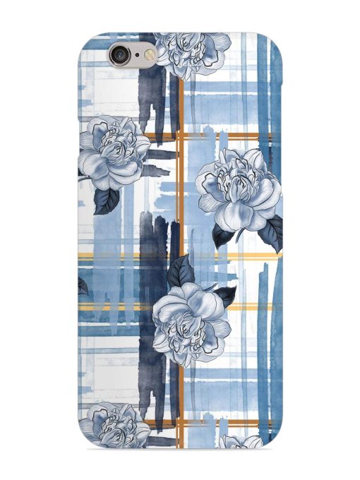 Watercolor Pattern Rose Snap Case for Apple Iphone 6 Plus Zapvi