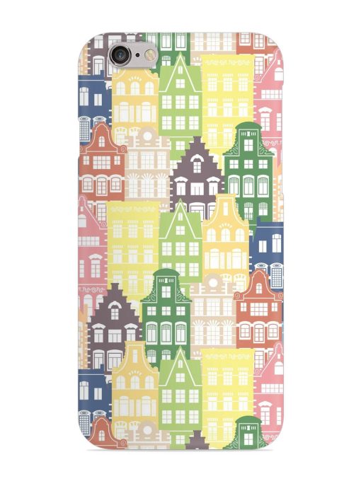 Seamless Shapes Pattern Snap Case for Apple Iphone 6 Plus Zapvi