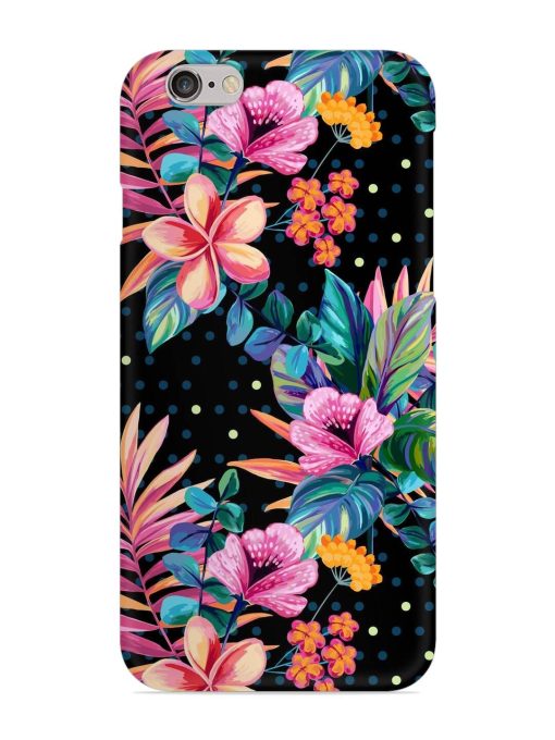 Seamless Floral Pattern Snap Case for Apple Iphone 6 Plus