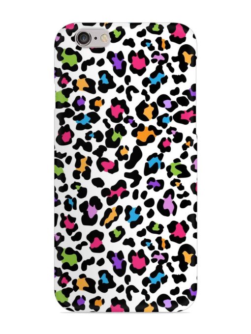 Seamless Leopard Pattern Snap Case for Apple Iphone 6 Plus