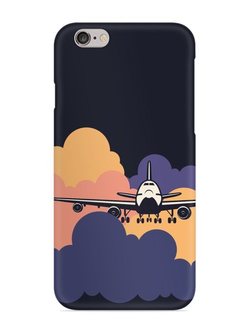 Aeroplane vector Snap Case for Apple Iphone 6 Plus Zapvi