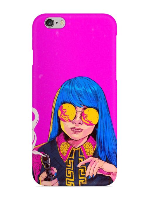 Aesthetic Anime Girl Snap Case for Apple Iphone 6 Plus