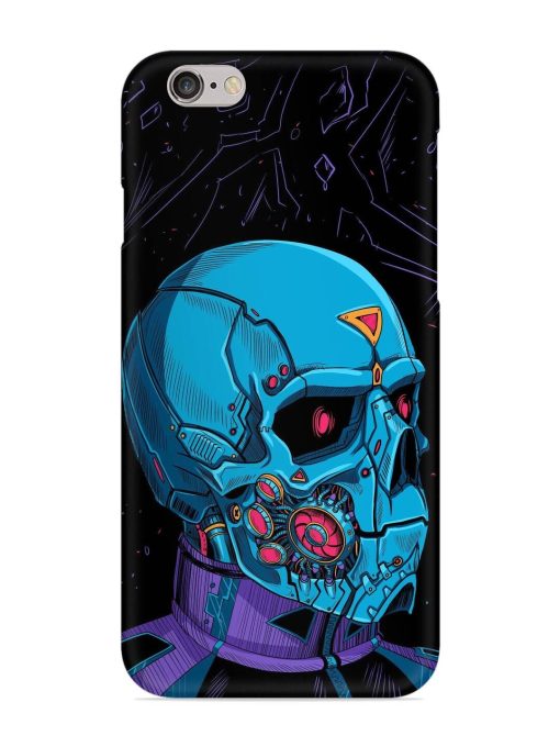 Skull Robo Vector Snap Case for Apple Iphone 6 Plus