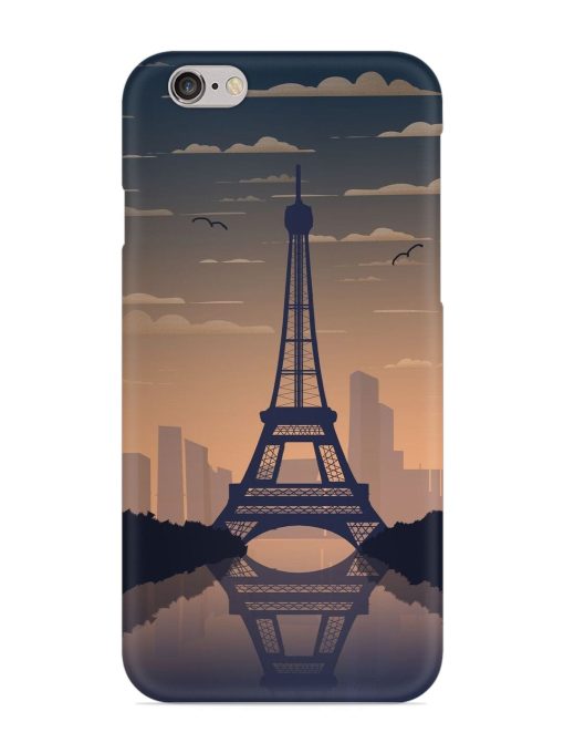 France Paris Eiffel Tower Gradient Snap Case for Apple Iphone 6S Zapvi