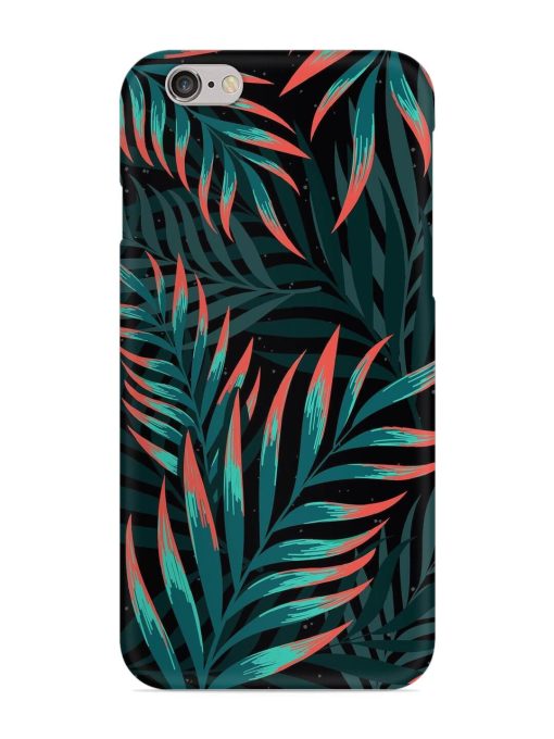 Green Leaf Art Snap Case for Apple Iphone 6S