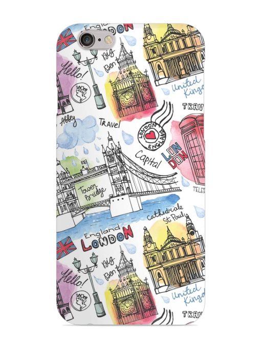 Vector London Landmark Snap Case for Apple Iphone 6S