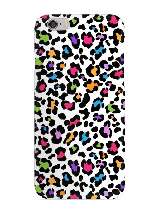 Seamless Leopard Pattern Snap Case for Apple Iphone 6S Zapvi