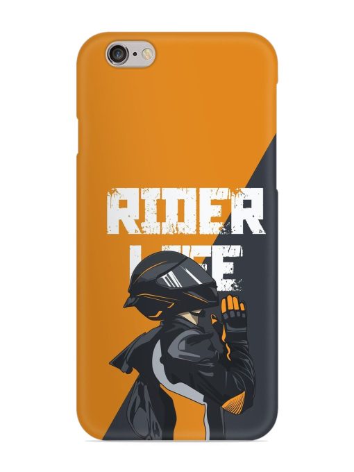 Rider Life Snap Case for Apple Iphone 6S Zapvi