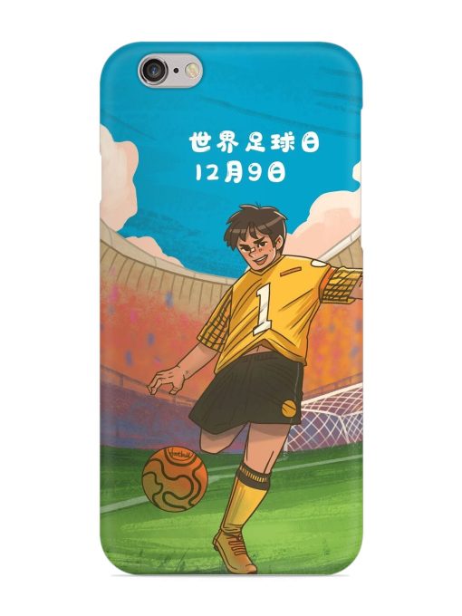 Soccer Kick Snap Case for Apple Iphone 6S