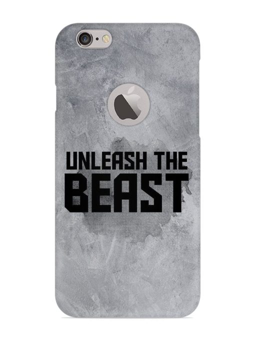 Unleash The Beast Snap Case for Apple Iphone 6S (Logo Cut) Zapvi