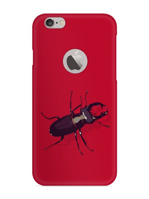 Beetles Snap Case for Apple Iphone 6S (Logo Cut) Zapvi